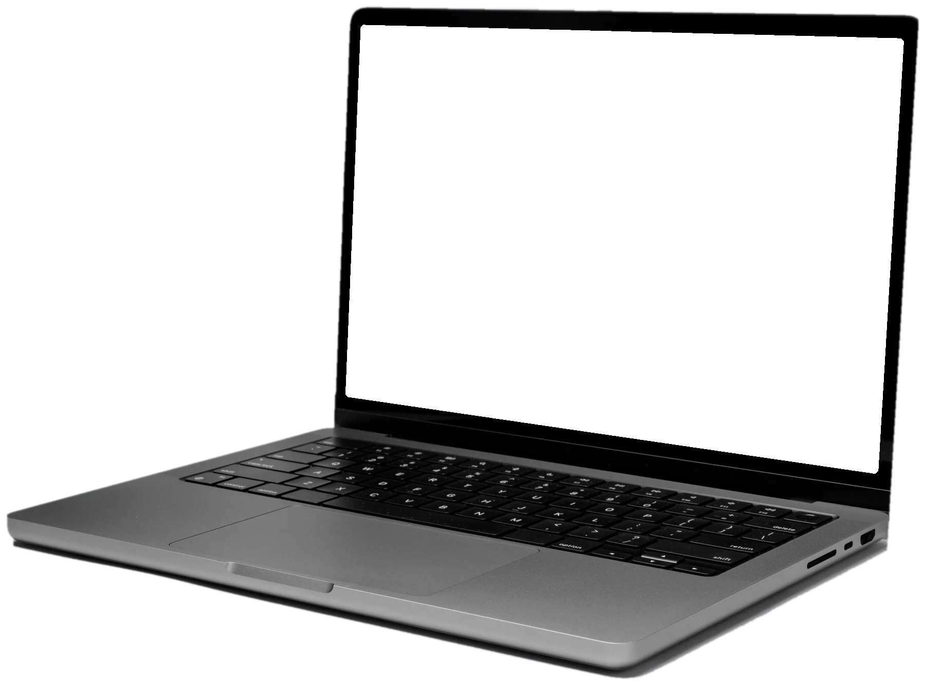 RS Gonzales HVAC graphic design shown on a laptop