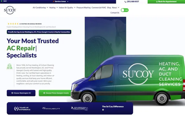 The Su&rsquo;Coy website homepage